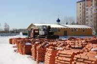 Возобновилось строительство храма в честь Введения Пресвятой Богородицы в посёлке Горького