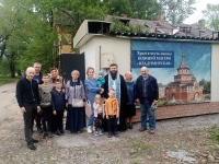 На новом приходе Хабаровска прошло первое Богослужение