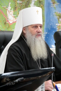 Доклад митрополита Артемия на Парламентских встречах в в Законодательной Думе Хабаровского края