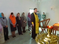 В праздник Сретения Господня в часовне при аппарате Управления ФСИН совершен молебен