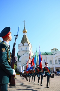 Ковчеги с мощами святых воинов переданы хабаровской земле