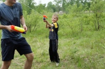 "Весёлые старты" Молодёжного отдела епархии. Хехцир. 29 мая 2011г.