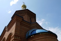 Посещение Большого Уссурийского острова группой по подготовке встречи мощей св.благоверного князя Александра Невского. 15 июня 2011г.