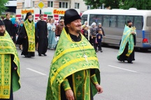 Крестный ход на Большой Уссурийский остров. Встреча мощей св.блгв.кн. Александра Невского. 22 июня 2011г.