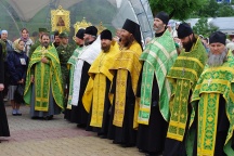 Крестный ход на Большой Уссурийский остров. Встреча мощей св.блгв.кн. Александра Невского. 22 июня 2011г.