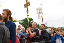 Крестный ход на Большой Уссурийский остров. Встреча мощей св.блгв.кн. Александра Невского. 22 июня 2011г.