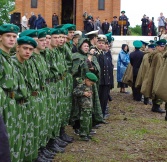 Крестный ход на Большой Уссурийский остров. Встреча мощей св.блгв.кн. Александра Невского. 22 июня 2011г.