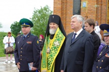 Крестный ход на Большой Уссурийский остров. Встреча мощей св.блгв.кн. Александра Невского. 22 июня 2011г.