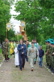 Крестный ход на Большой Уссурийский остров. Встреча мощей св.блгв.кн. Александра Невского. 22 июня 2011г.