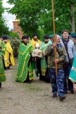 Крестный ход на Большой Уссурийский остров. Встреча мощей св.блгв.кн. Александра Невского. 22 июня 2011г.