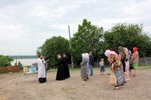 Миссионерская поездка в п. Елабуга, 7 июля 2011 год