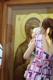 Молебен для сотрудников и водителей городских такси в Спасо-Преображенском соборе г.Хабаровска. 16 июля 2011г.