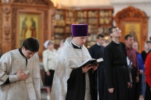 Начало учебного года. Молебен студентов Хабаровской духовной семинарии