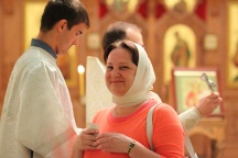 Молебен на начало учебного года в храме преп. Серафима Саровского. 1 сентября 2011г.