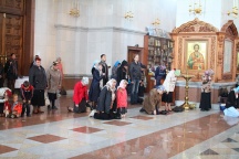 Крестовоздвиженье. Всенощное бдение в Спасо-Преображенском соборе г.Хабаровска. 26 сентября 2011г.