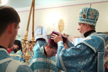 Престольный праздник в храме Покрова Божией Матери. 14 октября 2011 г.