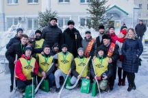 Хоккей «на валенках» в Хабаровской духовной семинарии 04 февраля 2018 г.