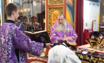 Божественная литургия в Спасо-Преображенском кафедральном соборе 28 сентября 2025 г.