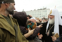 Предстоятель Русской Церкви совершил великое освящение Свято-Троицкого собора в Магадане и возглавил хиротонию архимандрита Николая (Дутки) во епископа Находкинского и Преображенского